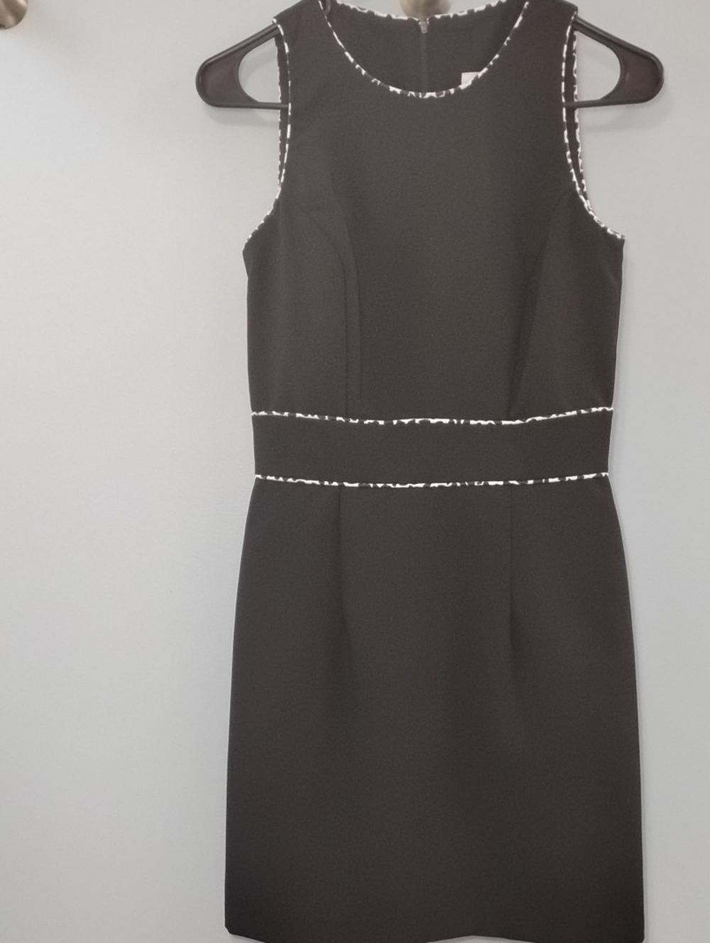 Rampage Black Mini Dress with White Contrast Trim S